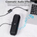 Адаптер Vention 2-port USB External Sound Card 0.15M, внешняя звуковая карта Адаптер Vention 2-port USB External Sound Card 0.15M, внешняя звуковая карта