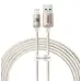 Кабель дата Baseus Crystal Shine Lightning 1.2м Рожевий