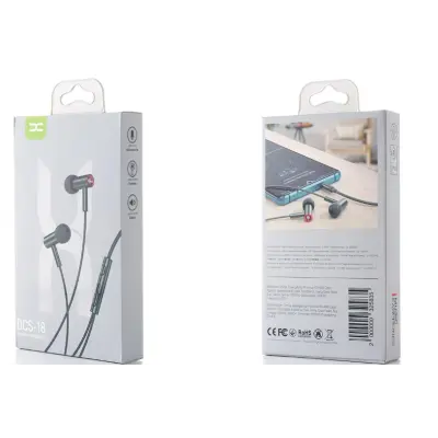 HF Наушники DC DCS-18 Black, Черные HF Наушники DC DCS-18 Black, Черные