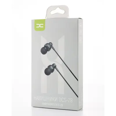 HF Наушники DC DCS-28 Black, Черные