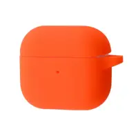 Чехол для наушников AirPods 4 Силиконовый Оранжевый Чехол для наушников AirPods 4 Силиконовый Оранжевый