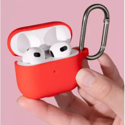 Чехол для наушников AirPods 4 Силиконовый Оранжевый Чехол для наушников AirPods 4 Силиконовый Оранжевый