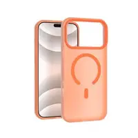 Чохол Накладка Smoky MagSafe iPhone 17 Pro Max Помаранчева