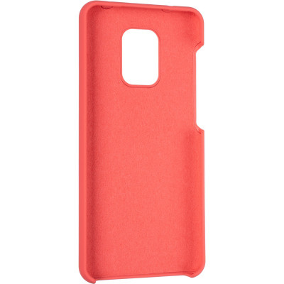 Чехол накладка HC Xiaomi Redmi Note 9s/Note 9 pro Розово-красная