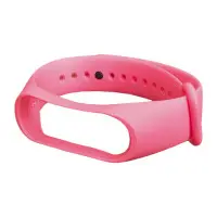 Ремешок Силикон Mi Band 3/4 Розовый Ремешок Силикон Mi Band 3/4 Розовый