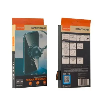 Защитное стекло SENTEO 5D iPhone XR/11 Чёрное