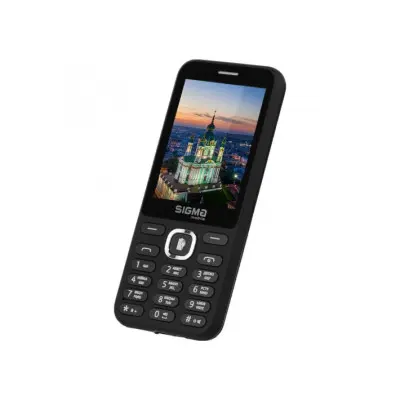 Мобильный телефон Sigma X-style 31 Power Type-C Black, черный