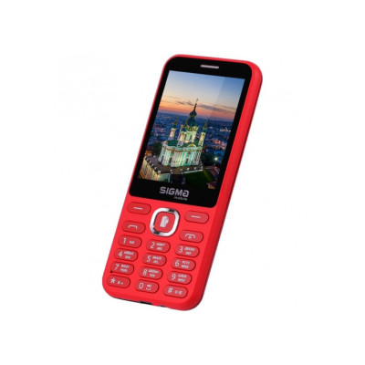 Мобільний телефон Sigma X-style 31 Power Type-C Red, червоний