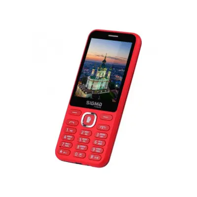 Мобильный телефон Sigma X-style 31 Power Type-C Red, красный