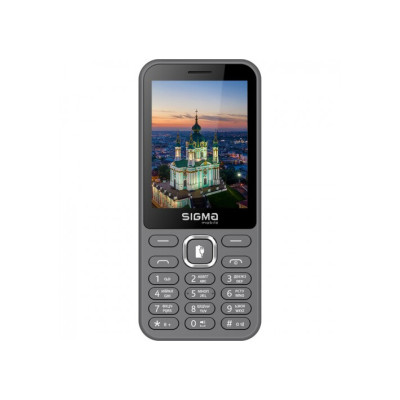 Мобільний телефон Sigma X-style 31 Power Type-C Grey, Сірий