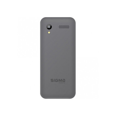 Мобільний телефон Sigma X-style 31 Power Type-C Grey, Сірий