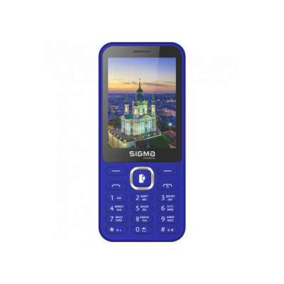 Мобільний телефон Sigma X-style 31 Power Type-C Blue, Синій
