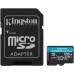 Micro SD 128Gb Kingston Canvas GO! Plus R200/W200MB/s + SD-адаптер