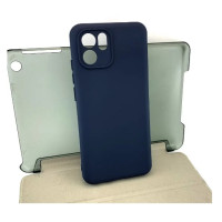 Чехол накладка Miami Lime Xiaomi Redmi A1 Темно-синяя