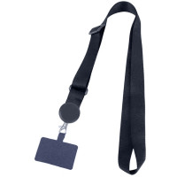 Шнурок (широкий) для смартфона Темно-синий