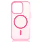 Чохол Накладка Smoky MagSafe iPhone 15 Rose red