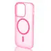 Чохол Накладка Smoky MagSafe iPhone 15 Rose red