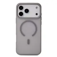 Чехол Накладка Smoky MagSafe iPhone 17 Pro Max Серая Чехол Накладка Smoky MagSafe iPhone 17 Pro Max Серая