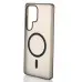 Чохол Накладка Smoky MagSafe Samsung S24 Ultra S928 Чорна