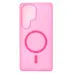 Чохол Накладка Smoky MagSafe Samsung S24 Ultra S928 Rose Red