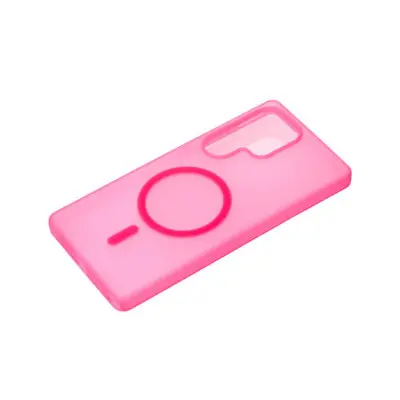 Чохол Накладка Smoky MagSafe Samsung S24 Ultra S928 Rose Red Чохол Накладка Smoky MagSafe Samsung S24 Ultra S928 Rose Red