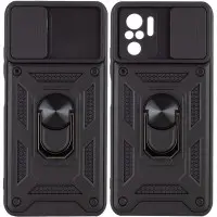 Чохол накладка Serge Ring Camshield Xiaomi Redmi Note 10/ Note 10S Чорна