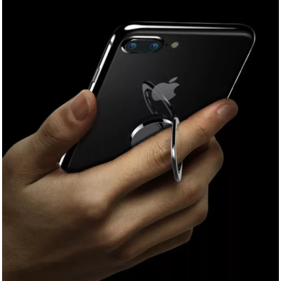Держатель PopSocket Кольцо Steel Черный