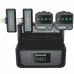 Бездротовий петличний мікрофон Amaya ANC100 Lightning + Type C Чорний