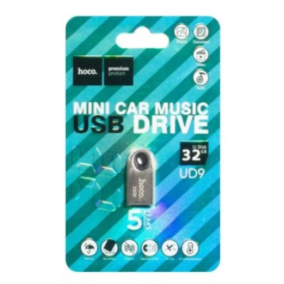 Флеш-накопичувач USB 32Gb Hoco UD9 Smart Mini Car
