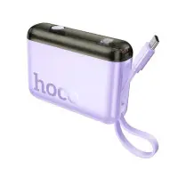 Универсальная мобильная батарея Повербанк Hoco J139 Hero 22.5w 10000mAh Сирень