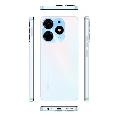 Смартфон TECNO Spark 10 Pro K17 8/256 NFC Pearl White, белый
