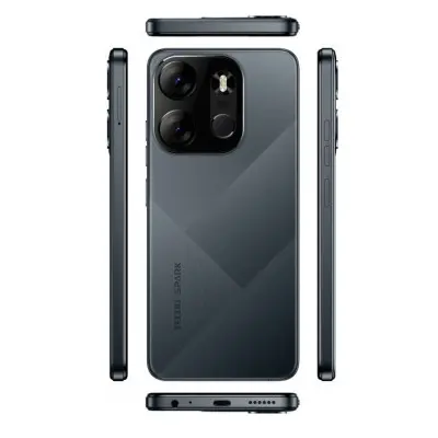 Смартфон TECNO Spark GO 2023 BF7N 3/64 Endless Black, Чёрный Смартфон TECNO Spark GO 2023 BF7N 3/64 Endless Black, Чёрный
