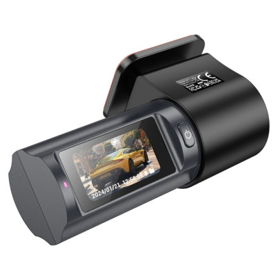 Відеореєстратор HOCO DV7 2K display hidden driving recorder Чорний