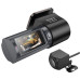 Відеореєстратор HOCO DV8 2K display hidden driving recorder(With Rear camera)Чорний