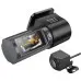 Відеореєстратор HOCO DV8 2K display hidden driving recorder(With Rear camera)Чорний