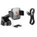 Автотримач Borofone BH205 з БЗП 15W Black, Чорний