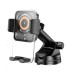 Автотримач Borofone BH210 з БЗП 15W Black Чорний