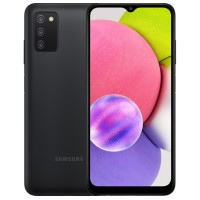 Смартфон Samsung Galaxy A03s 3/32GB Black, чорний