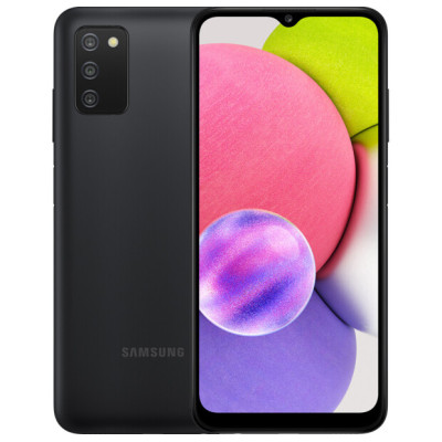 Смартфон Samsung Galaxy A03s 3/32GB Black, чорний