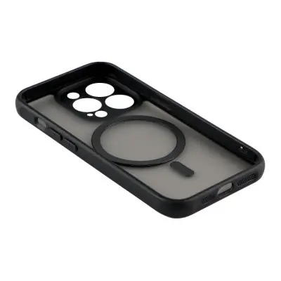Чехол накладка Anti drop Camera MagSafe iPhone 14 Pro Черная