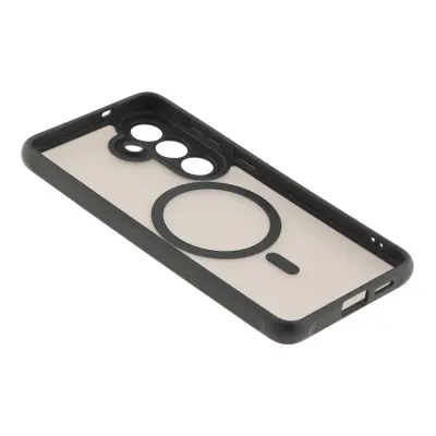 Чехол накладка Anti Drop MagSafe Samsung S731 (S25 FE) Черная