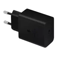 Сетевое зарядное устройство Samsung 45W + Кабель Type-C Black, Черный