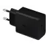 Сетевое зарядное устройство Samsung 45W + Кабель Type-C Black, Черный