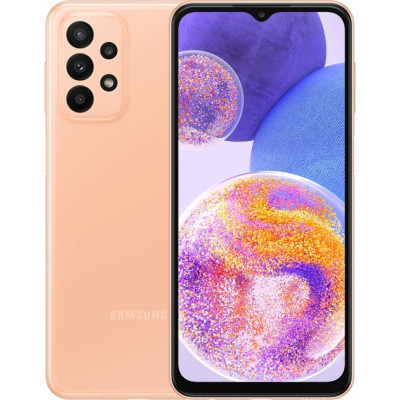 Смартфон Samsung Galaxy A23 4/64GB Peach, персиковый