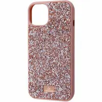 Чехол накладка Bling World Rock iPhone 15 Pro Max Розовая