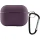 Чохол для навушників AirPods Pro Microfiber Фіолетовий/ Elderberry