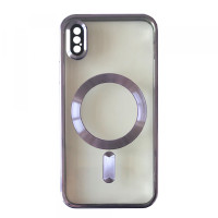 Чехол накладка Shining Camera MagSafe iPhone X Глицин Чехол накладка Shining Camera MagSafe iPhone X Глицин