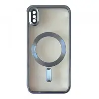 Чохол накладка Shining Camera MagSafe iPhone X Бузок