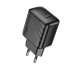 Мережевий зарядний пристрій Hoco CS24A USB-C (25W) Black, Чорний