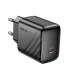 Мережевий зарядний пристрій Hoco CS24A USB-C (25W) Black, Чорний